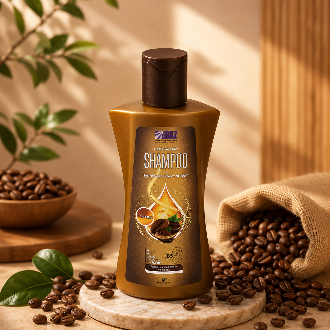 شامپو کافئین